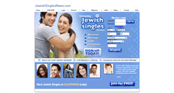 Desktop Screenshot of jewishsinglesnews.jewishfriendfinder.com